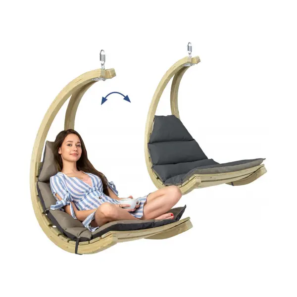 Amazonas Az-2020450 hangstoel Grijs Hangende ligstoel thumbnail