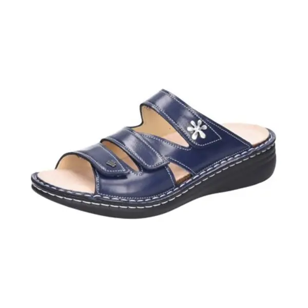 Finn Comfort 02640-195241 Grenada - Damen Pantolette - Blue, Größe, 37 Eu thumbnail