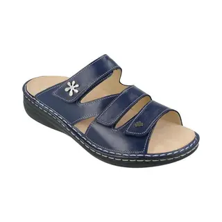 Finn Comfort 02640-195241 Grenada - Damen Pantolette - Blue, Größe, 38 Eu