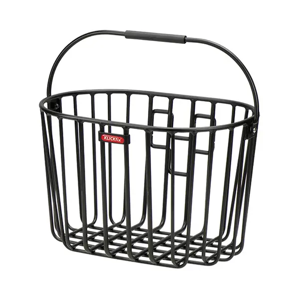 KLICKfix Alumino Front-Fahrradkorb 16 L Aluminium Schwarz thumbnail