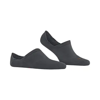 Falke Cool Kick Onzichtbar Eenkleurig Functioneel Materiaal Footies Unisex Grijs - Maat 37-38