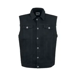 Black Premium By Emp Life Of An Easy Rider Vest Black