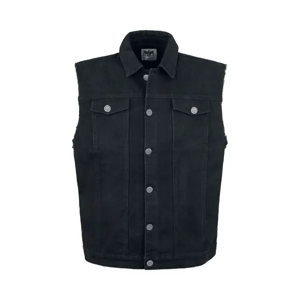 Black Premium By Emp Life Of An Easy Rider Vest Black thumbnail