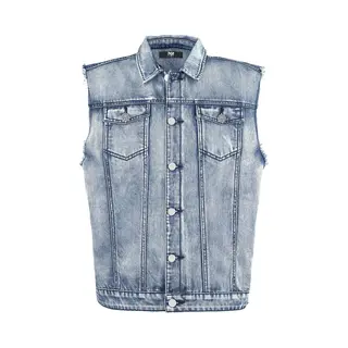 Black Premium By Emp Life Of An Easy Rider Vest Blue