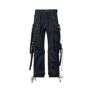 Gothicana By Emp Abaddon Cargo Trousers Black