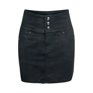 Rock Rebel By Emp Miss Nothing Mini Skirt Black