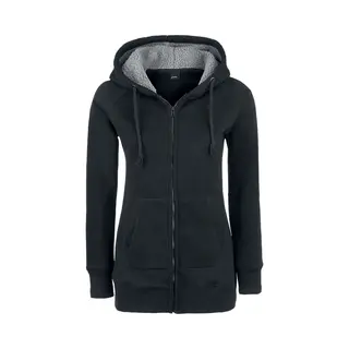 Forplay Teddy Hoodie Jacket Black