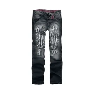 Rock Rebel By Emp Jeans - Pete - W29L32 Tot W44L32 - Voor Mannen - Zwart