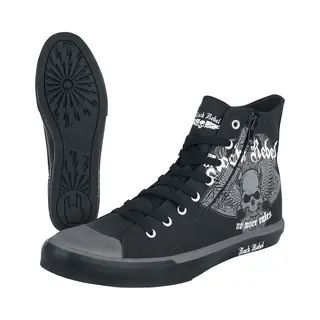 Rock Rebel By Emp Walk The Line Sneakers High Black