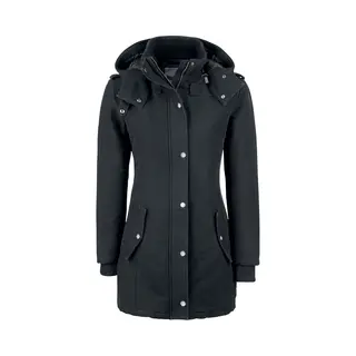 Black Premium By Emp Parka Winter Jacket Black