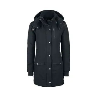 Red By Emp Ladies Parka Winterjacke Schwarz In L