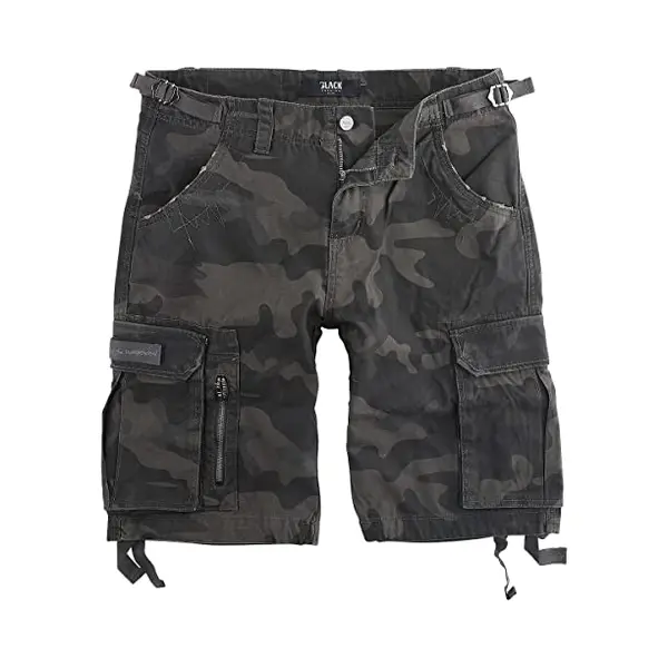 Black Premium By Emp Shorts - Army Vintage Shorts - S Tot 7XL - Voor Mannen - Dark Camo thumbnail