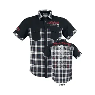 Rock Rebel By Emp Hard Decisions Short-sleeved Shirt Black