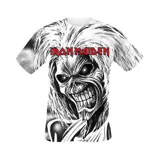Iron Maiden Killers All-over T-Shirt White