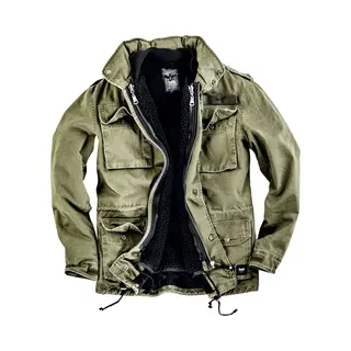 Black Premium By Emp Army Field Jacket Winterjacke Oliv In 7XL