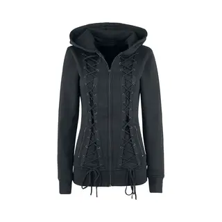 Gothicana By Emp The Witching Hour Hoodie Jacket Black