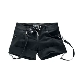 Gothicana By Emp Summer Wine Hotpant Schwarz In 30