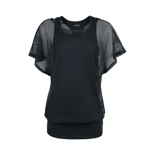 Gothicana By Emp When The Heart Rules The Mind T-Shirt Schwarz In Xxl