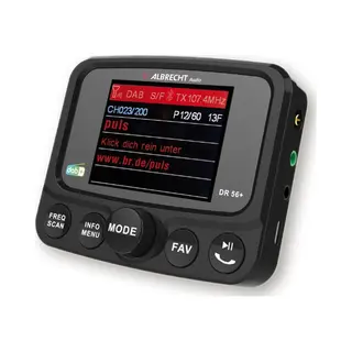 Albrecht Dr 56+ Dab+ Auto Digital Schwarz