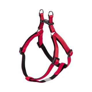 Nobby Soft Grip M-L Red Nylon Dog No-pull harness