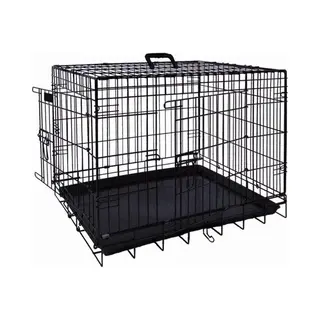 Nobby 62311 Transportkäfig Für Hunde, Faltbar, Schwarz, 62 X 43 X 49 Cm