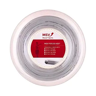 Msv Focus-Hex String Reel - White, 1.18 Mm