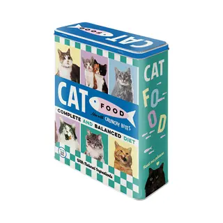 Nostalgic Art Cat Food Rechthoekig Bus 4 l Meerkleurig
