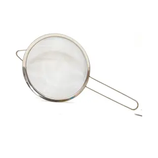 1x Keuken Vergiet/zeef Edelstaal Diameter18 Cm - Keuken/koken Benodigdheden - Zeven/vergieten