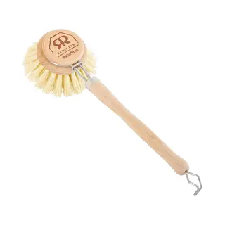 Bürstenhaus Redecker Large Dish Brush With Hard Bristles, 7.5Inch Long Handle