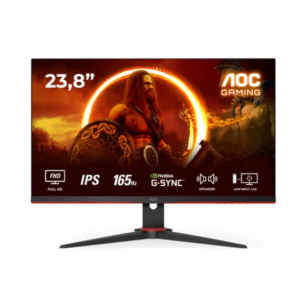 Aoc G2 24G2SPAE/Bk Computerbildschirm 60,5 cm (23.8") 1920 x 1080 Pixel Full Hd Led Schwarz, Rot thumbnail