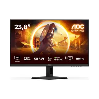 Aoc G4 Q24G4RE Computerbildschirm 60,5 cm (23.8") 2560 x 1440 Pixel Quad Hd Led Schwarz, Rot