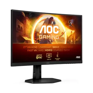 Aoc G4 CQ27G4X Computerbildschirm 68,6 cm (27") 2560 x 1440 Pixel Quad Hd Lcd Schwarz