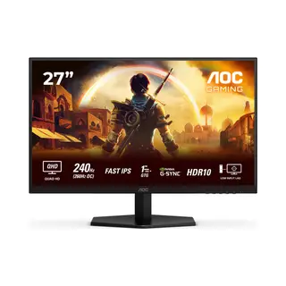 Aoc G4 Q27G42ZE Computerbildschirm 68,6 cm (27") 2560 x 1440 Pixel Quad Hd Lcd Schwarz, Rot