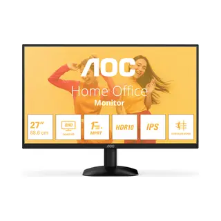 Aoc B3 Q27B35E Computerbildschirm 68,6 cm (27") 2560 x 1440 Pixel Quad Hd Led Schwarz