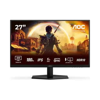 Aoc G4 Q27G42XE Computerbildschirm 68,6 cm (27") 2560 x 1440 Pixel Quad Hd Schwarz, Rot