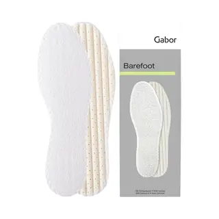Gabor Semelle Intérieure Pieds Nus En Tissu éponge, Douce Pour La Peau, 100% Coton + Rembourrage En Mousse De Latex, Avec Haute Absorption De