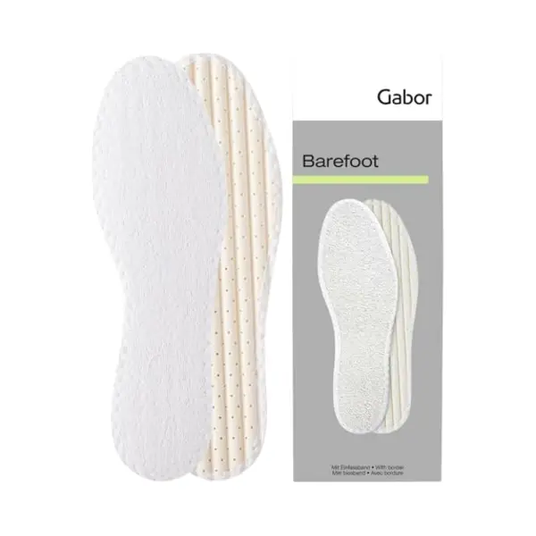 Gabor Semelle Intérieure Pieds Nus En Tissu éponge, Douce Pour La Peau, 100% Coton + Rembourrage En Mousse De Latex, Avec Haute Absorption De thumbnail