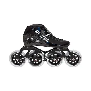 Powerslide Accel Race Junior Skates Zwart Eu 33 Jongens, Meisjes