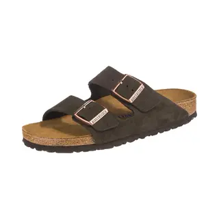 Birkenstock Muiltjes 'Arizona' Bruin / Brons