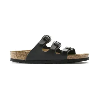 Birkenstock Florida Slippers Zwart - Maat 35
