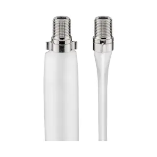 Goobay 11837 coax-kabel 0,2 m F-type Wit