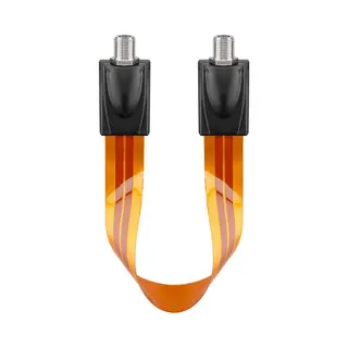 Goobay Sat Window Feed-Through, Extremely Flat (0.3 mm)