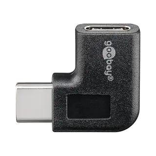 Goobay 45402 tussenstuk voor kabels Usb Type-C Zwart