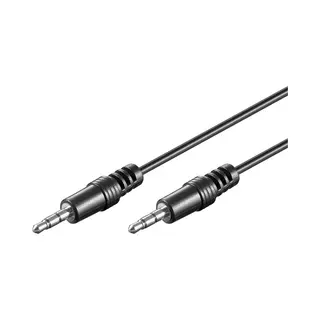Goobay 51141 audio kabel 0,6 m 3.5mm Zwart