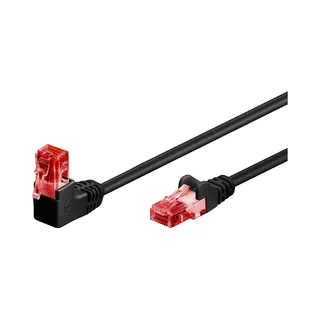 Goobay 51515 netwerkkabel Zwart 1 m Cat6 U/Utp (Utp)