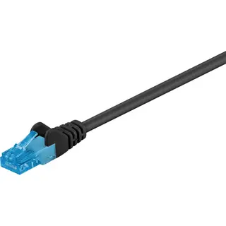 Goobay 55410 Netzwerkkabel Schwarz 5 m Cat6a U/Utp (Utp)