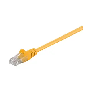 Goobay 68341 netwerkkabel Geel 0,25 m Cat5e U/Utp (Utp)