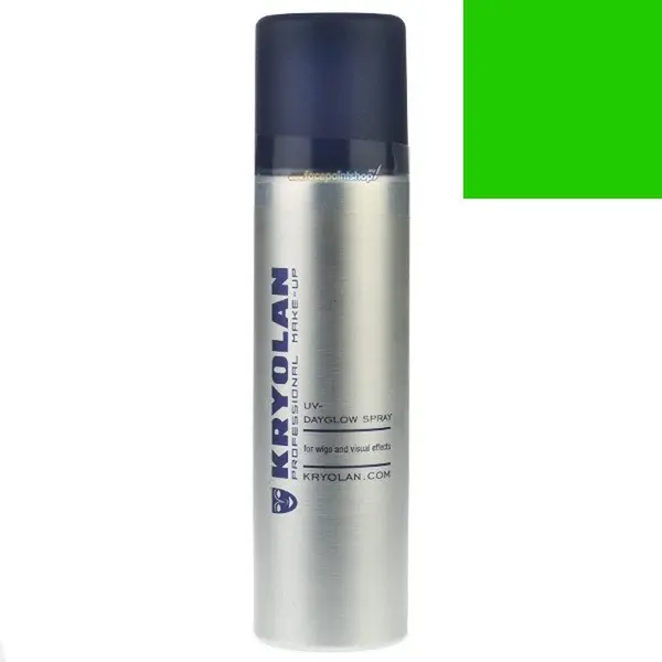 Kryolan Uv-Dayglow Spray 150 Ml - Groen thumbnail