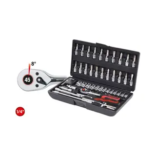 Ks Tools 918.0648 Steckdosen/Steckdosen-Set Steckschlüssel-Satz