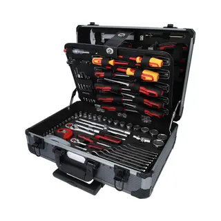 Ks Tools 1/4" + 1/2" Universal-Werkzeug-Satz, 130-teilig